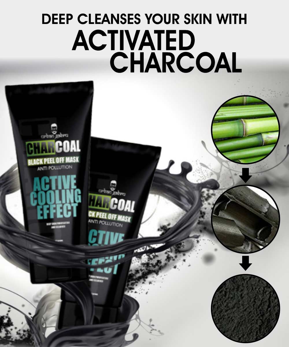 Urbangabru Peel Off Mask Activated Charcoal - Urbangabru Urbangabru Peel Off Mask Activated Charcoal - Urbangabru