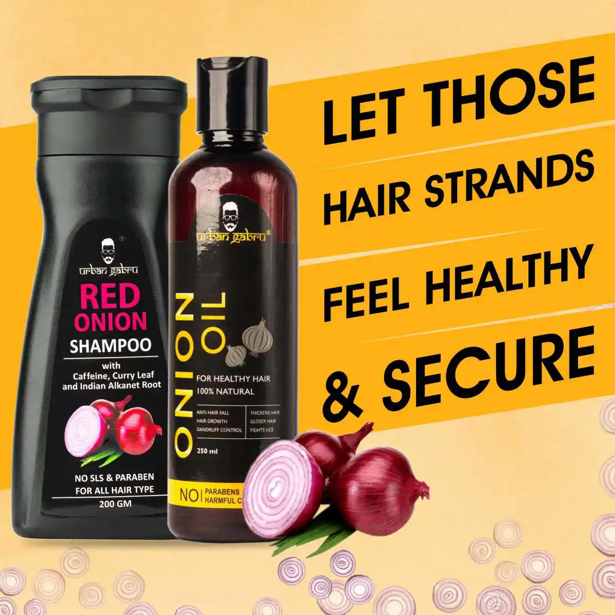 Urbangabru Hair Fall Control Combo Secure - UrbanGabru Urbangabru Hair Fall Control Combo Secure - UrbanGabru