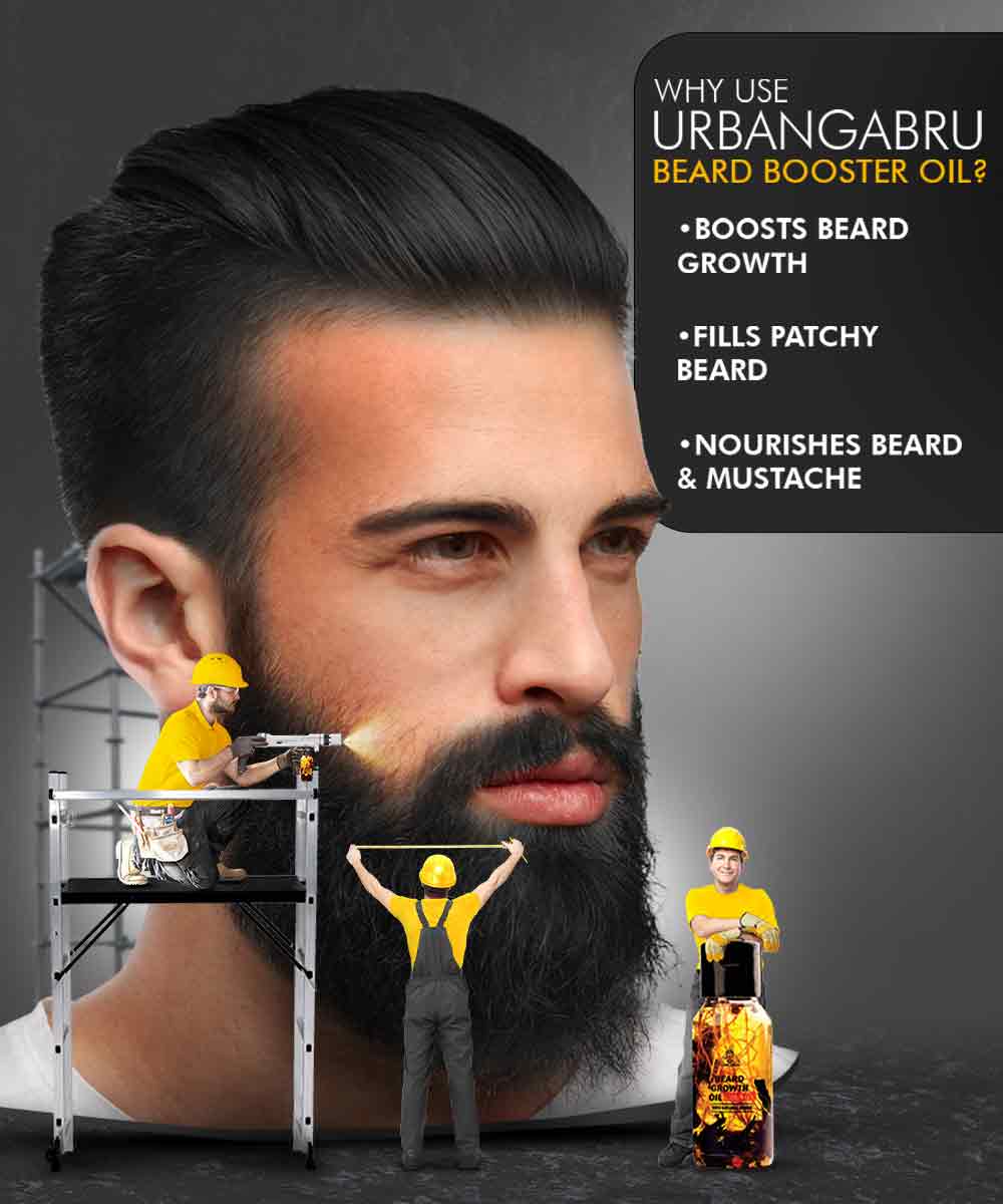 Urbangabru Beard Growth Booster Oil  Why Use - Urbangabru