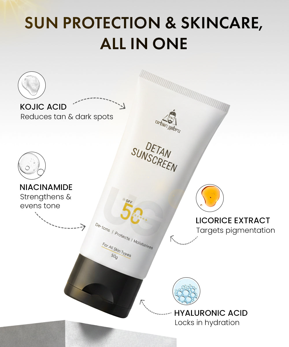 Urbangabru Detan Sunscreen SPF 50