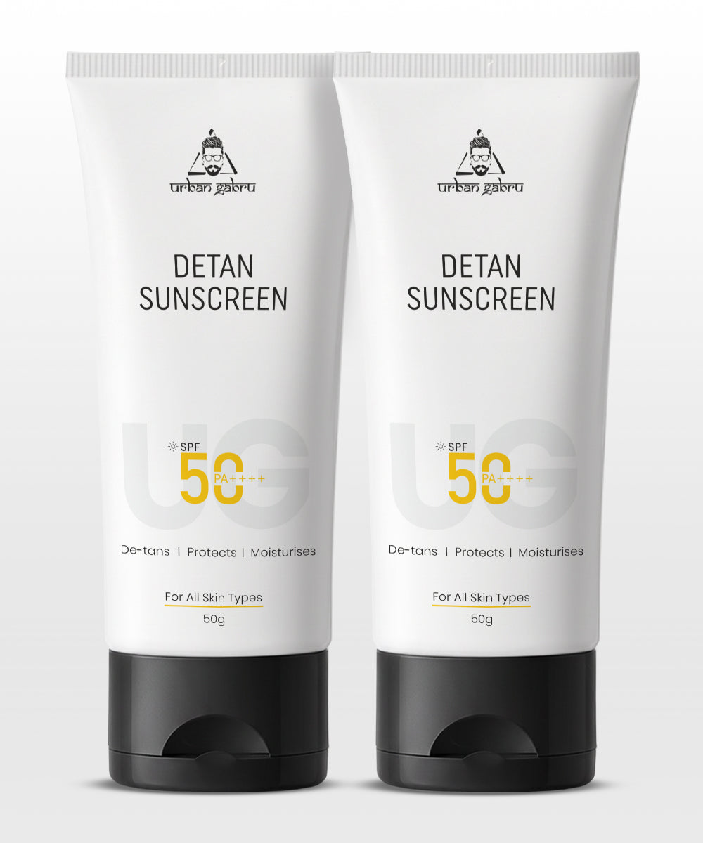 Urbangabru Detan Sunscreen SPF 50 Pack of 2