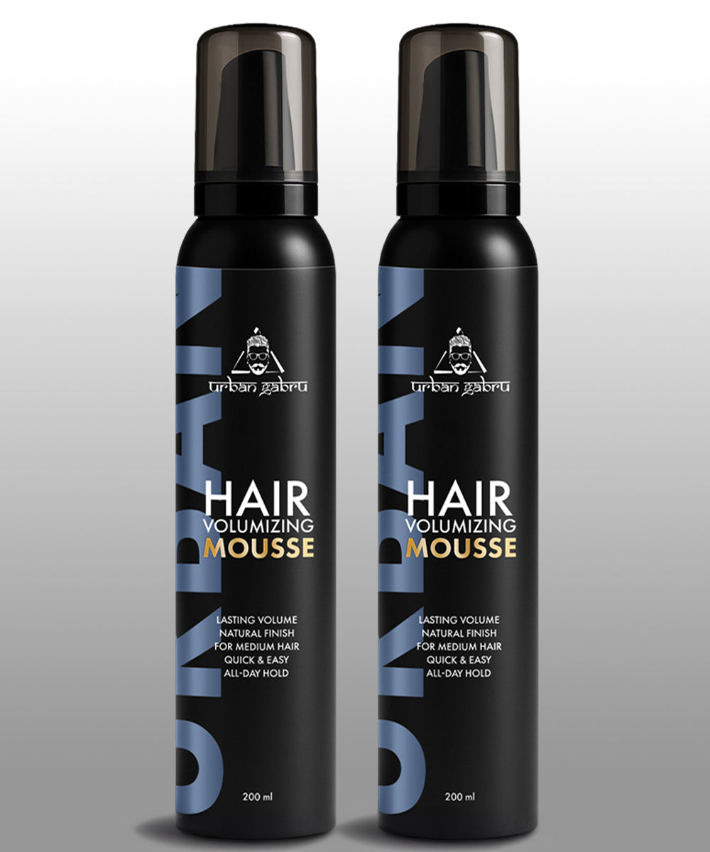 Urbangabru Hair Volumizing Mousse 200ml Pack of 2
