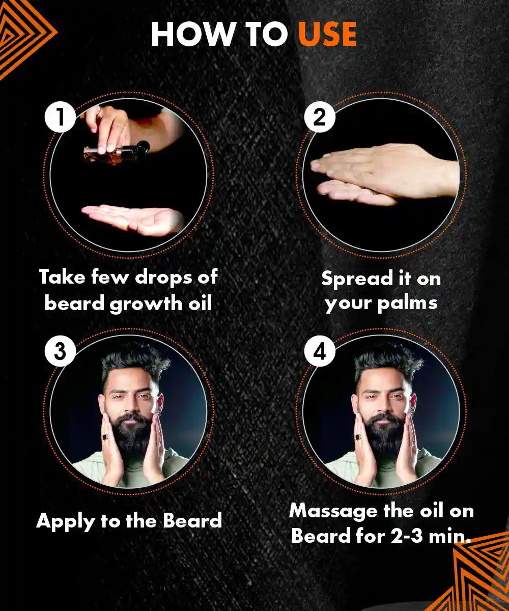 Beard oil deals uses