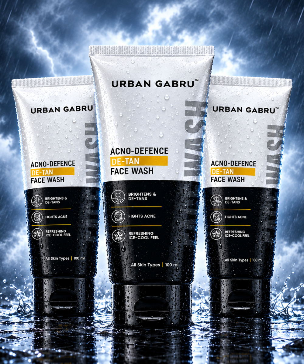 UrbanGabru Acno-Defence De-tan Face Wash (100ml)  pack of 3
