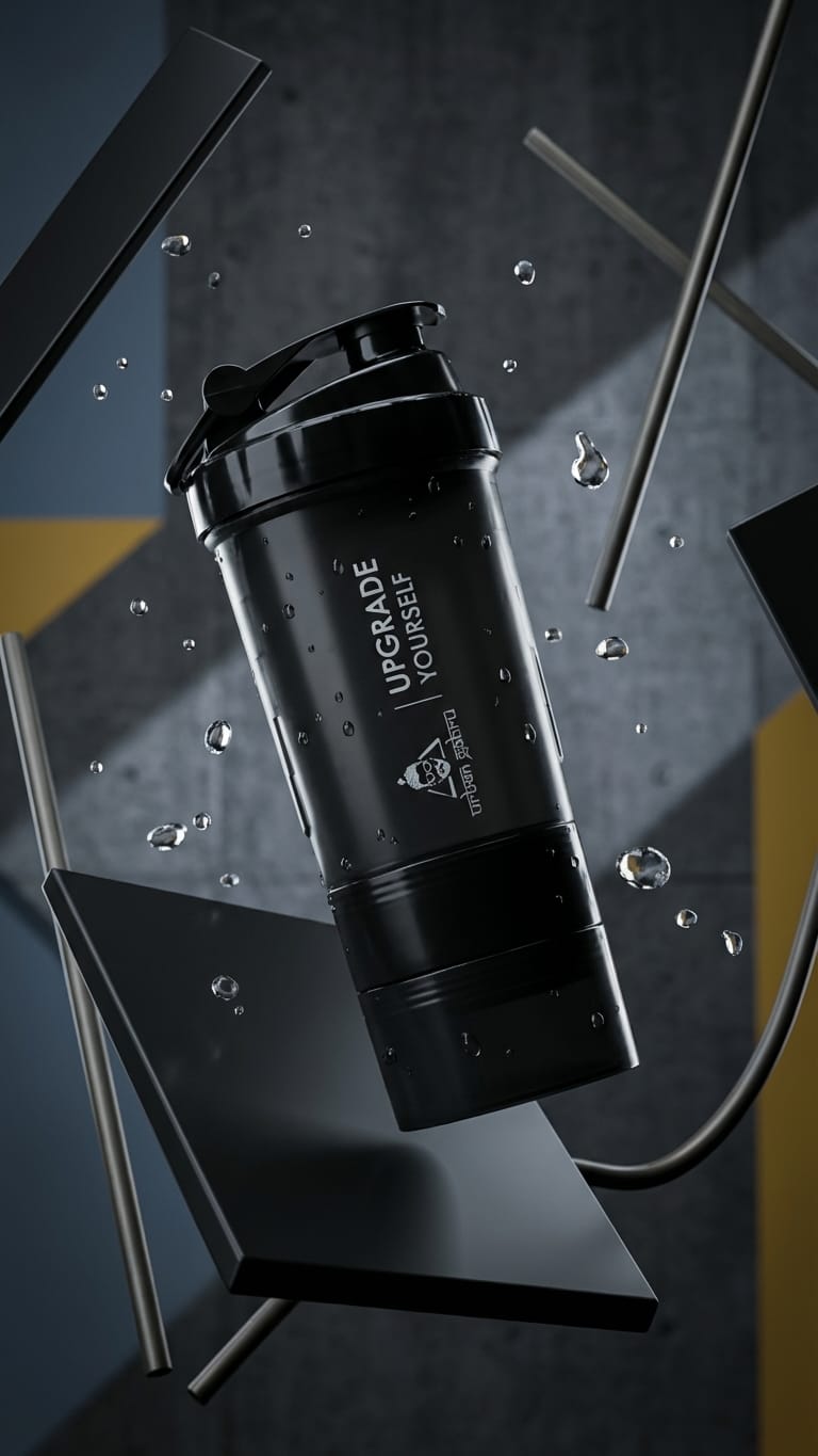 UrbanGabru Gym Shaker Bottle