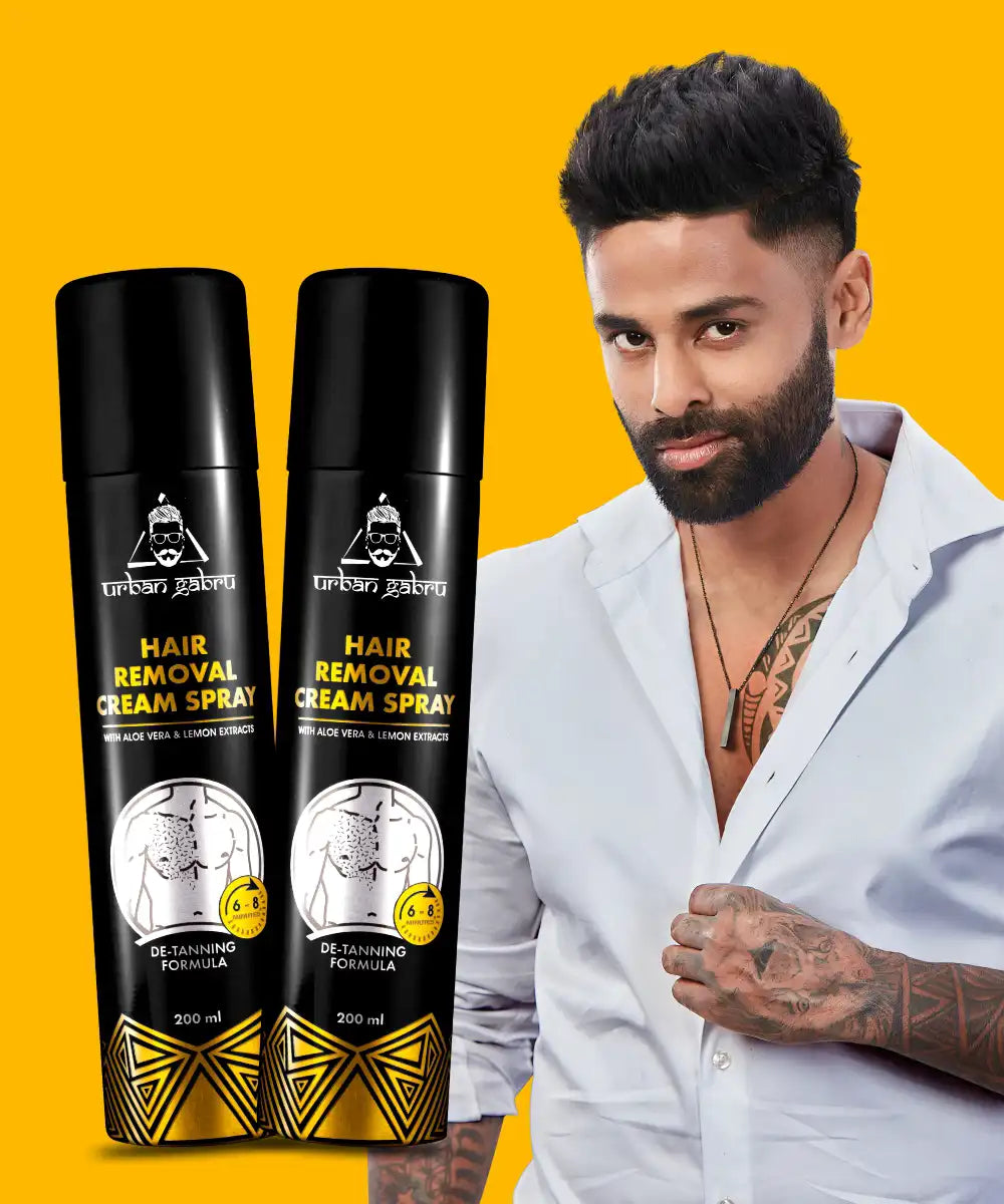 Urbangabru Hair Removal Cream Spray pack of 2  - Urbangabru