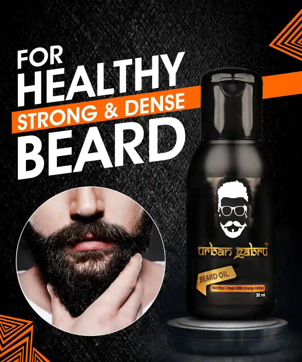 Urbangabru Beard Oil Healthy Strong Dense Beard - Urbangabru