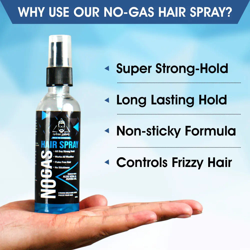 Urbangabru No Gas Hair Spray Why Use - Urbangabru