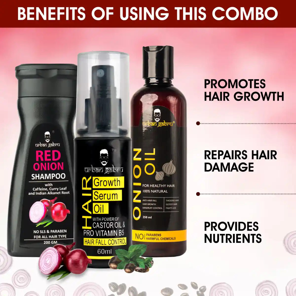 Urbangabru Hair Fall Care Combo - UrbanGabru