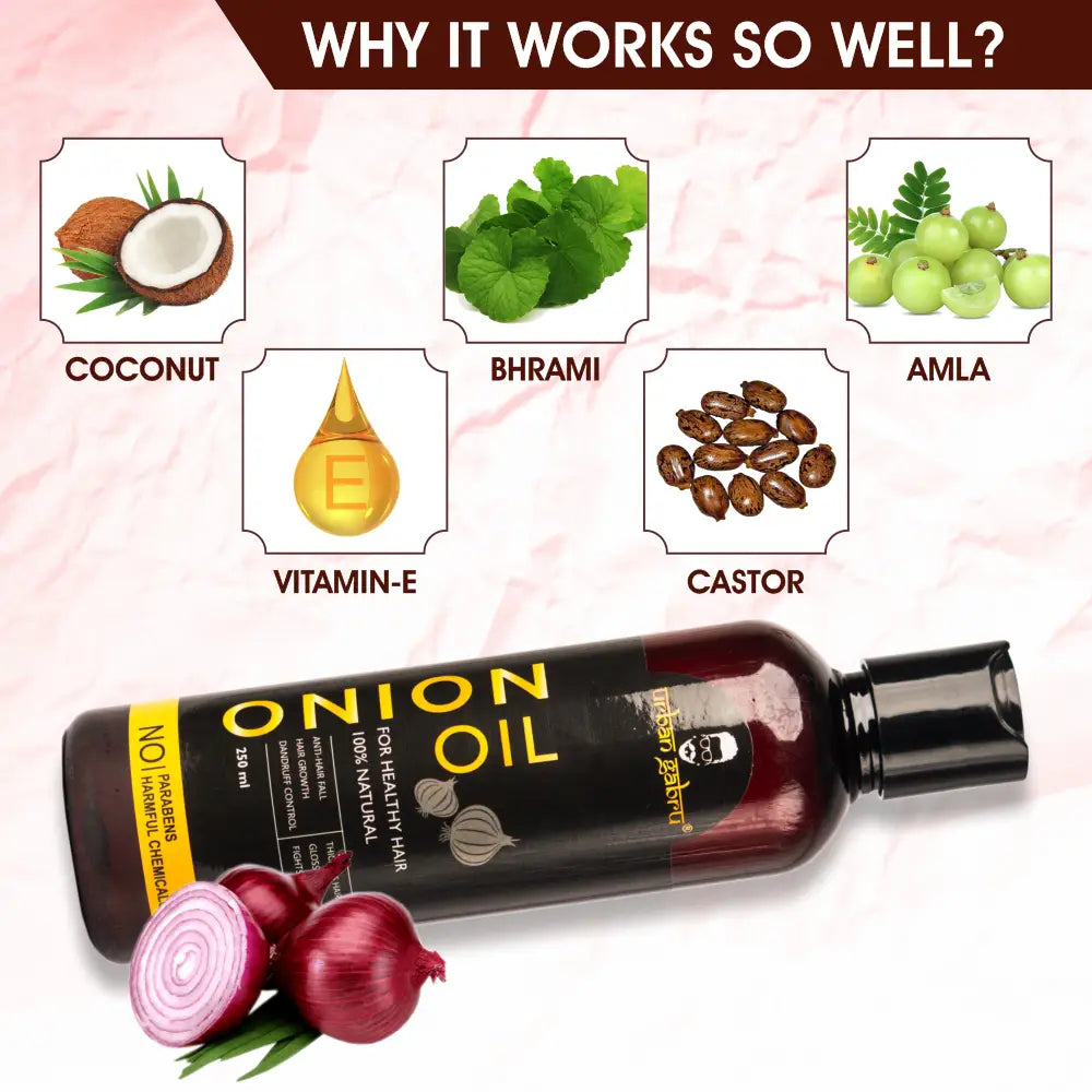 urbangabru onion oil works so well - urbangabru