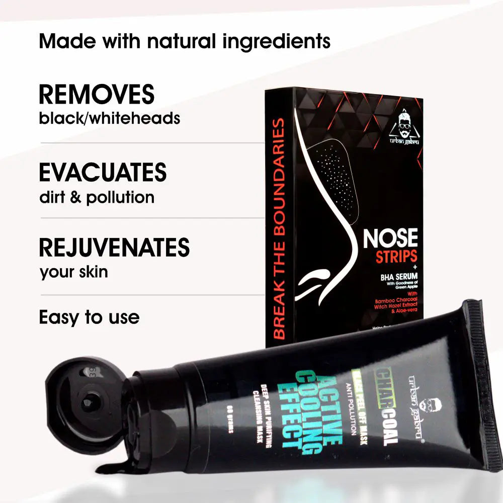 Advanced Face Cleansing Combo natural ingredients - Urbangabru