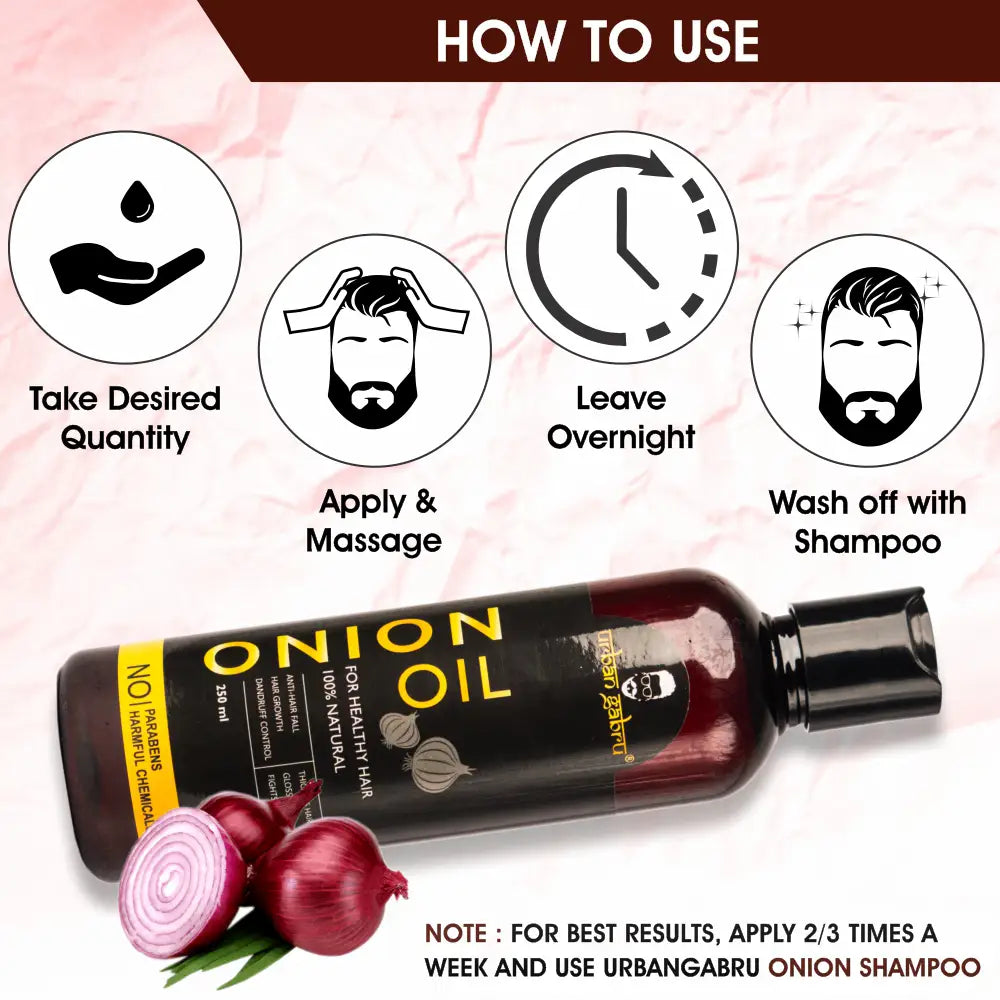 urbangabru onion oil how to use - urbangabru