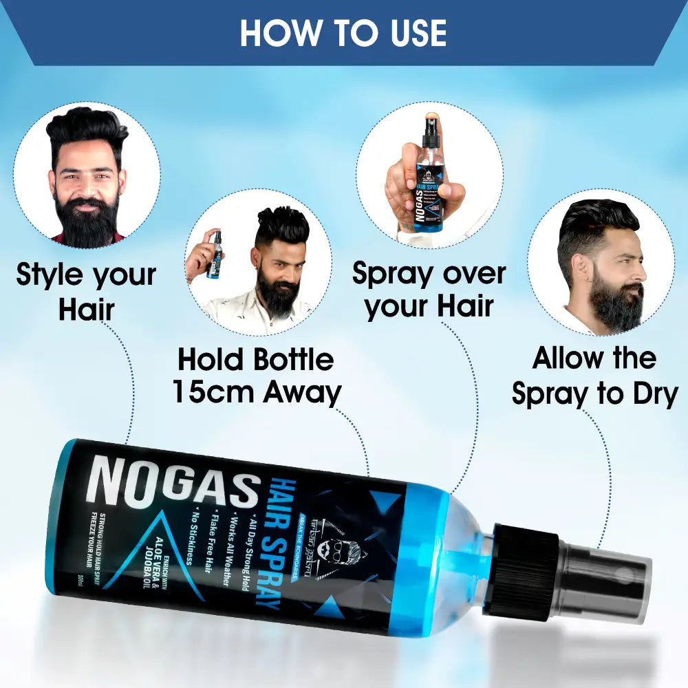 Urbangabru No Gas Hair Spray How To Use - UrbanGabru