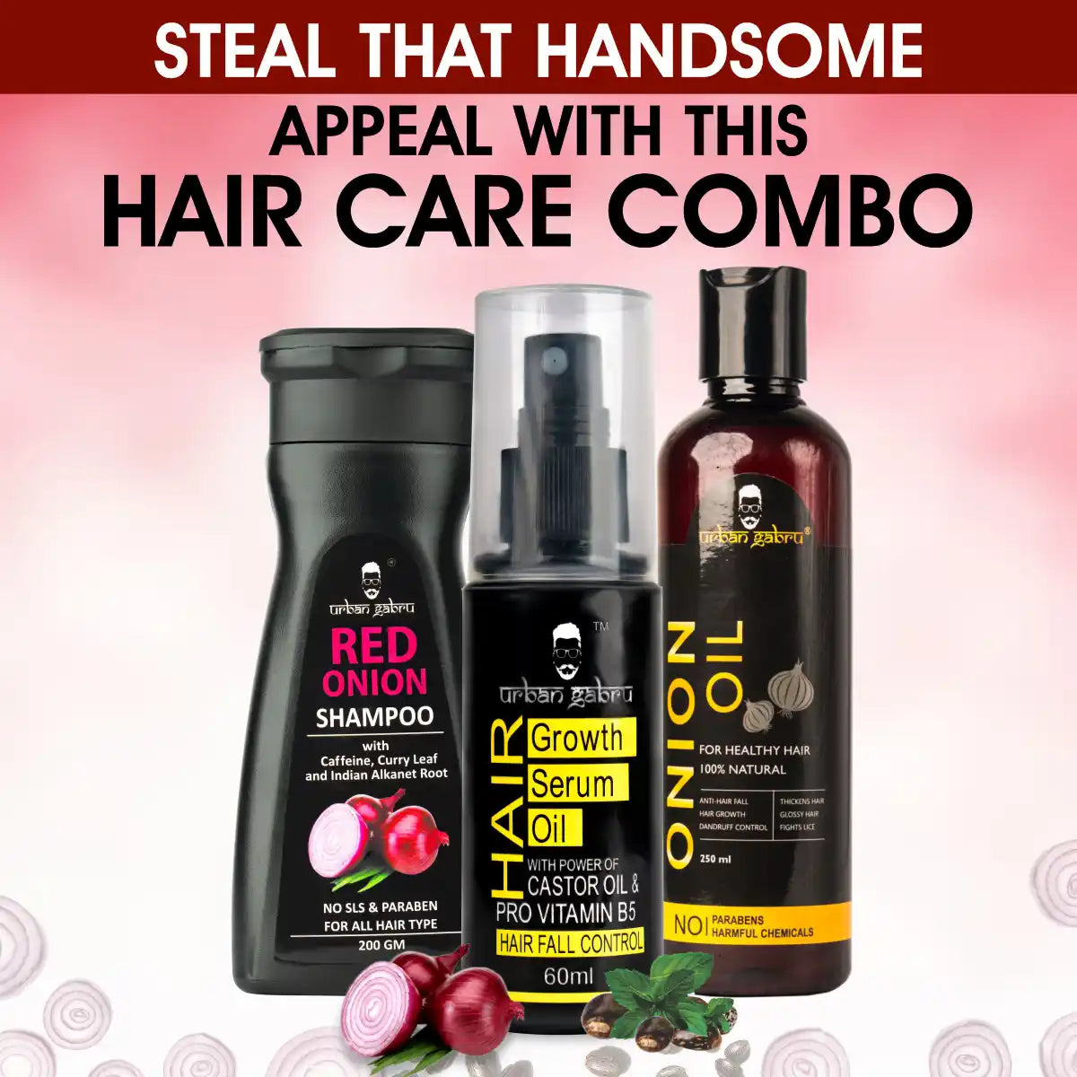 Urbangabru Hair Fall Care Combo - UrbanGabru