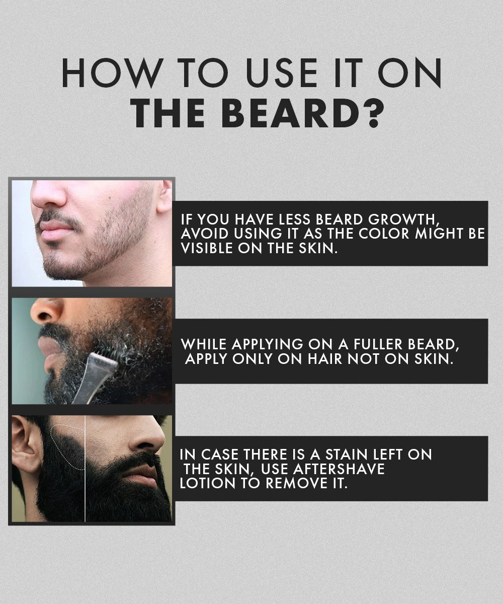 Urbangabru Hair & Beard Color Shampoo how to use - UrbanGabru