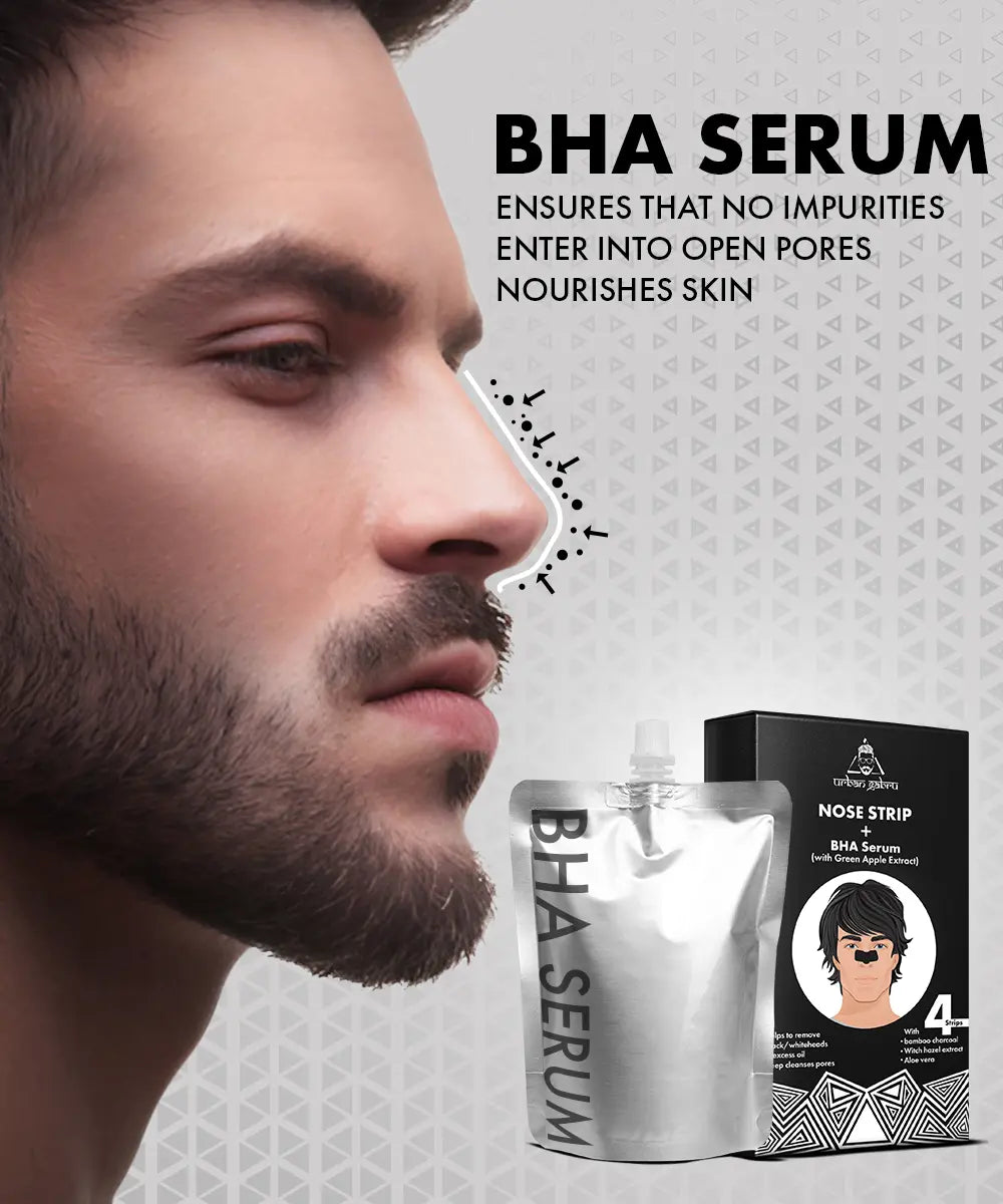Urbangabru Nose Strips comes with BHA serum - Urbangabru