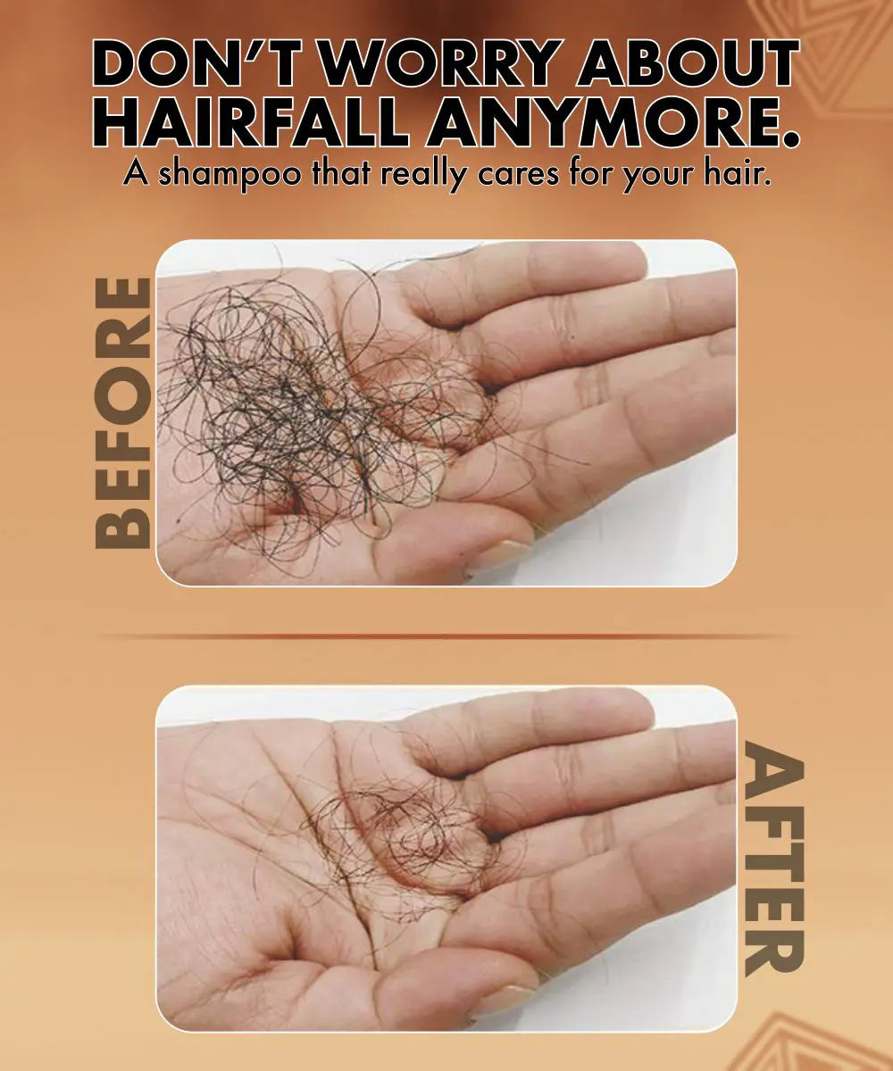 Urbangabru Jadibuti Hair Shampoo before after - Urbangabru