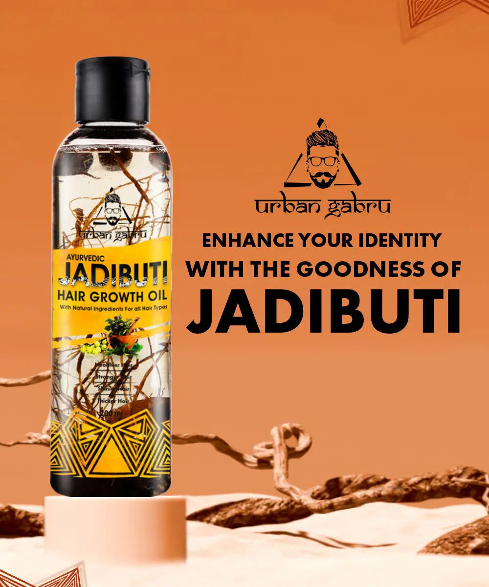 Urbangabru Jadibuti hair growth Oil enhance your identity - Urbangabru