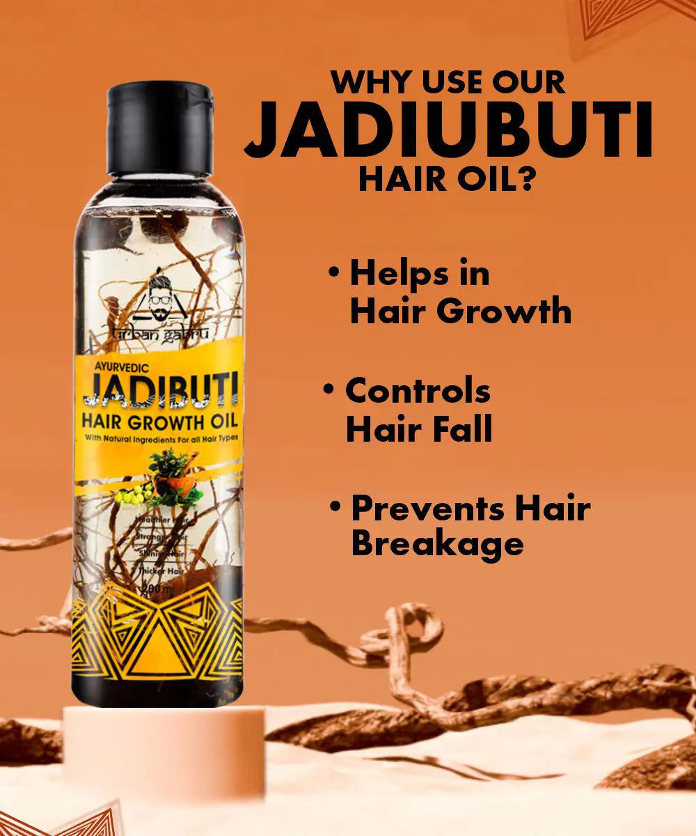 Urbangabru Jadibuti hair growth Oil why use - Urbangabru